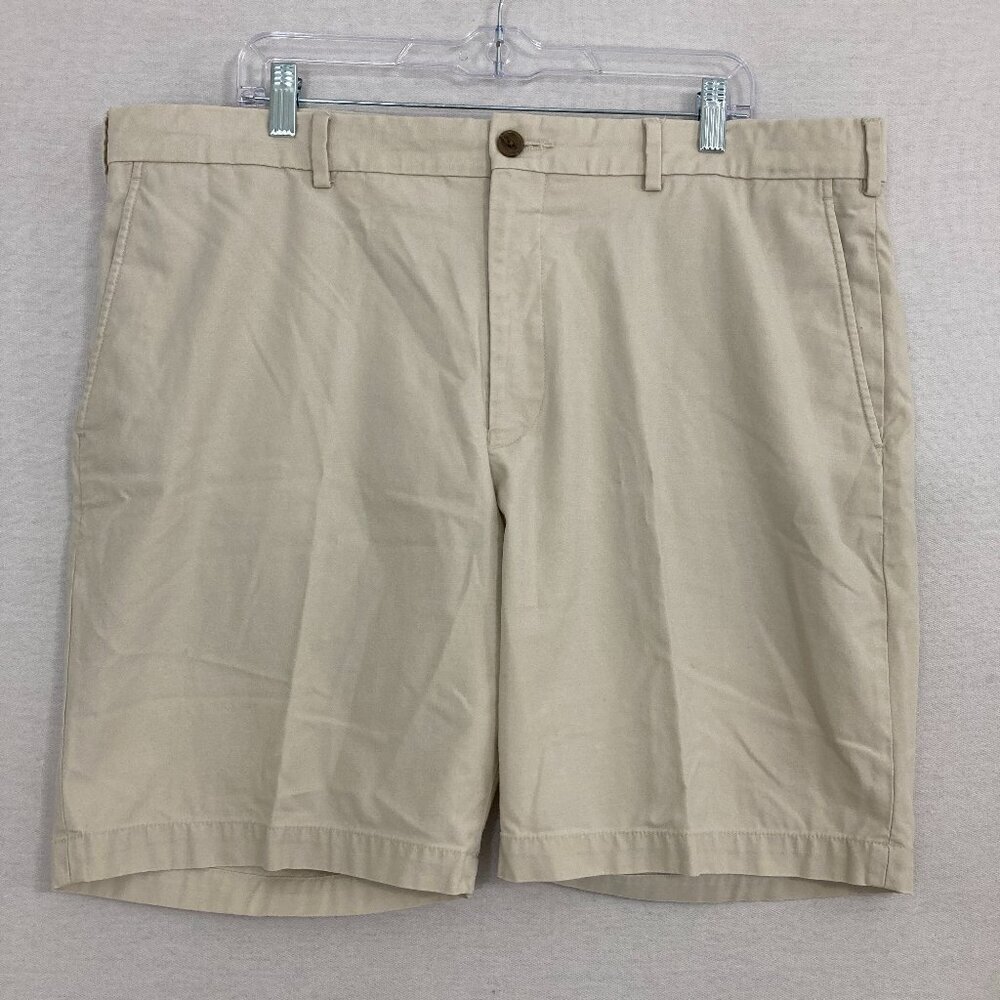 Hart Schaffner Marx Men's Cream 8"‎ Shorts size 40 Comfy Casual Summer Vacation
